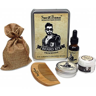 Beard Grooming Kit Gift Sets Organic Range  Trimwood