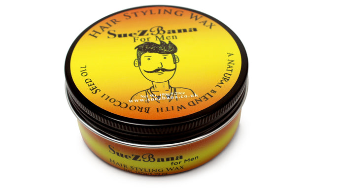 Hair Styling Wax for Men with Broccoli Seed Oil Organic