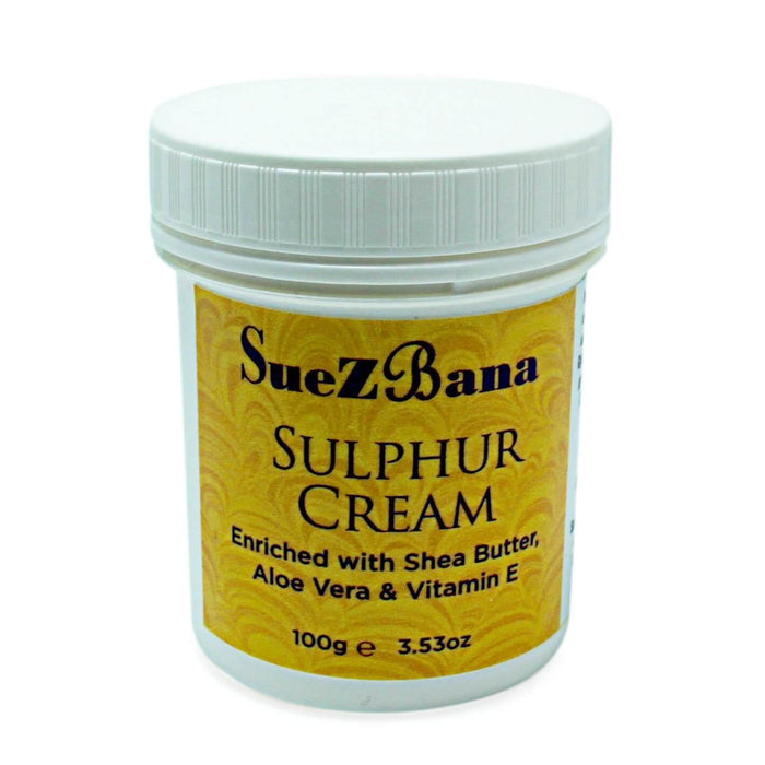 Sulfur Cream with Shea butter, Aloe Vera & Vitamin E - 100g