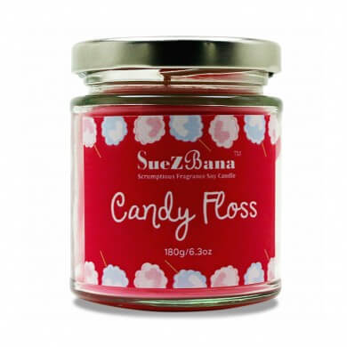 Soy Candles Candy Floss   Suezbana