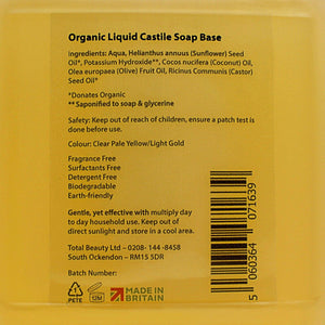 liquid castile soap ingredients