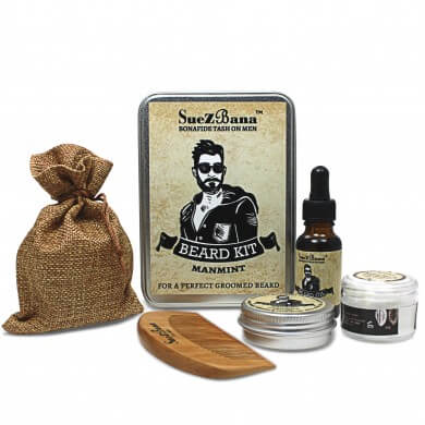 Beard Gift Set Organic Manmint